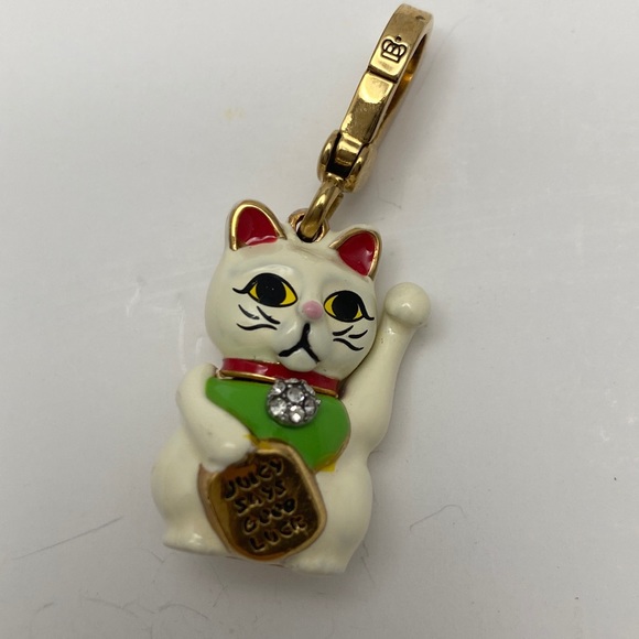 Juicy Couture Lucky Cat Kitten Charm Jewelry - Picture 2 of 4